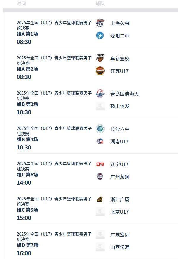 辽宁U, 辽宁省的, 清华附中对